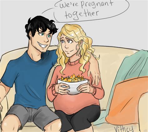 just in percy jackson and the olympians fanfiction. . Percy and annabeth pregnant at camp fanfiction